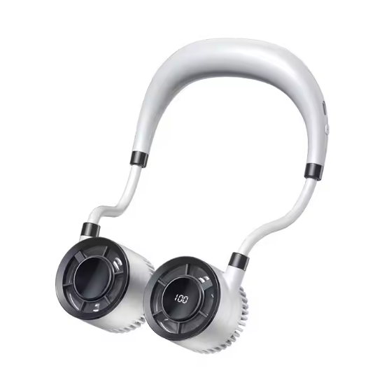 Portable Rechargeable Neck Fan – Comfort Cooling for Travel & Daily Commute