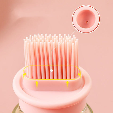 Portable Oil Bottle with Silicon Brush