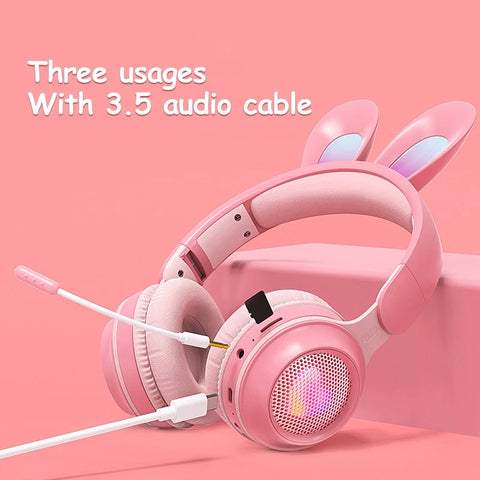 Rabbit Ear wireless Headphones